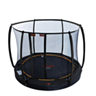 Avyna Trampoline FlatLevel Ø245 met veiligheidsnet | Zwart