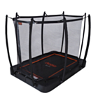 Avyna Trampoline FlatLevel 275x190 (213) met net | Zwart