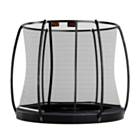 Avyna Trampoline FlatLevel Ø305 met veiligheidsnet | Grijs