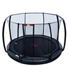 Avyna Trampoline FlatLevel Ø365 incl. safety net | Grey