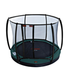 Avyna Trampoline FlatLevel Ø245 incl. safety net | Green