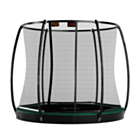 Avyna Trampoline FlatLevel Ø305 met veiligheidsnet | Groen