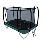 Avyna Trampoline Opbouw 305x225 (223) met net – Groen