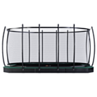 Avyna Trampoline FlatLevel 520x305 (352) met net | Groen