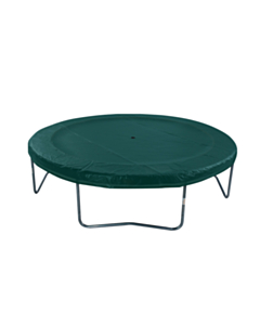 Trampoline afdekhoes rond groen