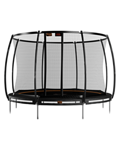 Avyna Trampoline InGround Ø365 met veiligheidsnet | Zwart