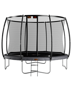 Avyna Trampoline Opbouw Ø430 met veiligheidsnet – Grijs