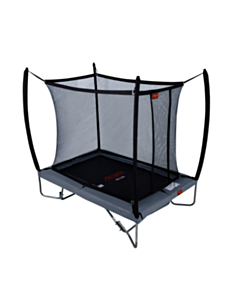 Avyna Trampoline Opbouw 275x190 (213) met net – Grijs