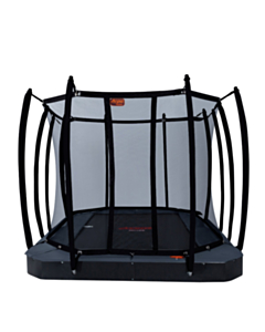 Avyna Trampoline FlatLevel 520x305 (352) met net | Grijs