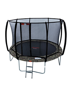 Avyna Trampoline Above Ground Ø365 incl. safety net – Camouflage