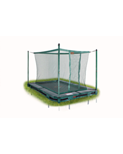 Avyna Trampoline InGround 215x155 (203) met net | Groen