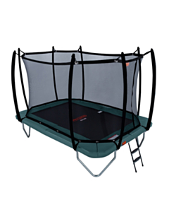 Avyna Trampoline Opbouw 305x225 (223) met net – Groen