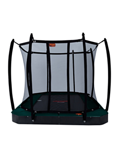 Avyna Trampoline FlatLevel 340x240 (234) met net | Groen