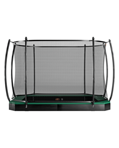 Avyna Trampoline FlatLevel 305x225 (223) met net | Groen