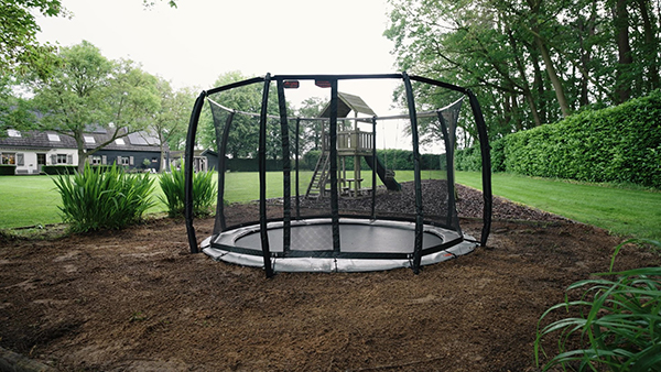 Ronde trampoline